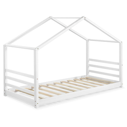 Vardø Kids' Bed House Bed 90x200cm White