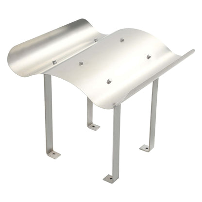 Schoorsteenkap – Kachelkap – Rookkap – Pijpkap – Afdekplaat – Roestvrij Staal – Compact 50x50x37 cm