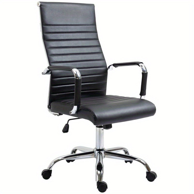 Ergonomische Bureaustoel – Bureaustoel – Kantoorstoel – Werkstoel – Stoel – Metalen Frame – Verstelbare Hoogte & Rugleuning – Memory Foam – Gemakkelijk Schoon Te Maken