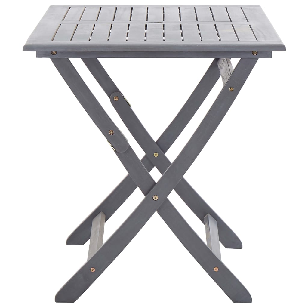 Vidaxl 5/7X Solid Acacia Wooden Garden Set Grey Terrace Set With/Without Armrest