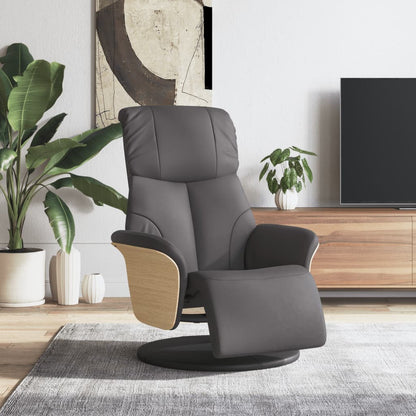 Relaxfauteuil – Relaxstoel – Verstelbare Fauteuil – Draaifauteuil – Loungefauteuil – Kunstleer Bekleding – 360° Draaibaar