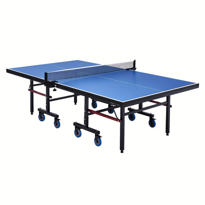 Tafeltennistafel – Pingpongtafel – Speeltafel – Opklapbare Tafel – Indoor Tafel – Inklapbaar Met Wieltjes – Duurzaam Metalen Constructie – 274x152x76 cm
