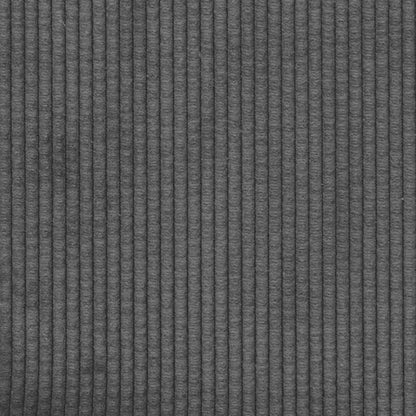 Modulaire Bank – Hoekbank – Zitbank – Modulair Sofa – Bankstel – Donkergrijs Corduroy – Stevige Houten Basis – Losse Kussens