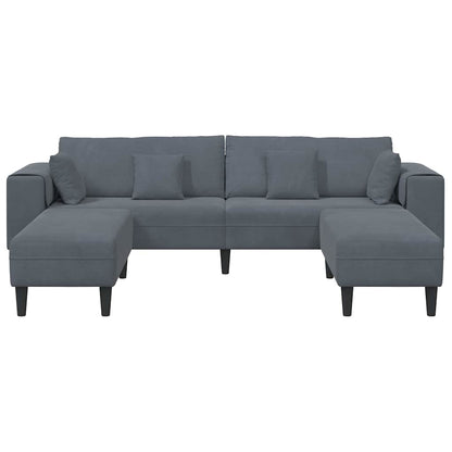 Velvet Bank – Fluwelen Sofa – Zitbank – Loungebank – Slaapbank – Zacht Fluweel – Stevig Houten Frame – Turquoise Zonder Ottoman