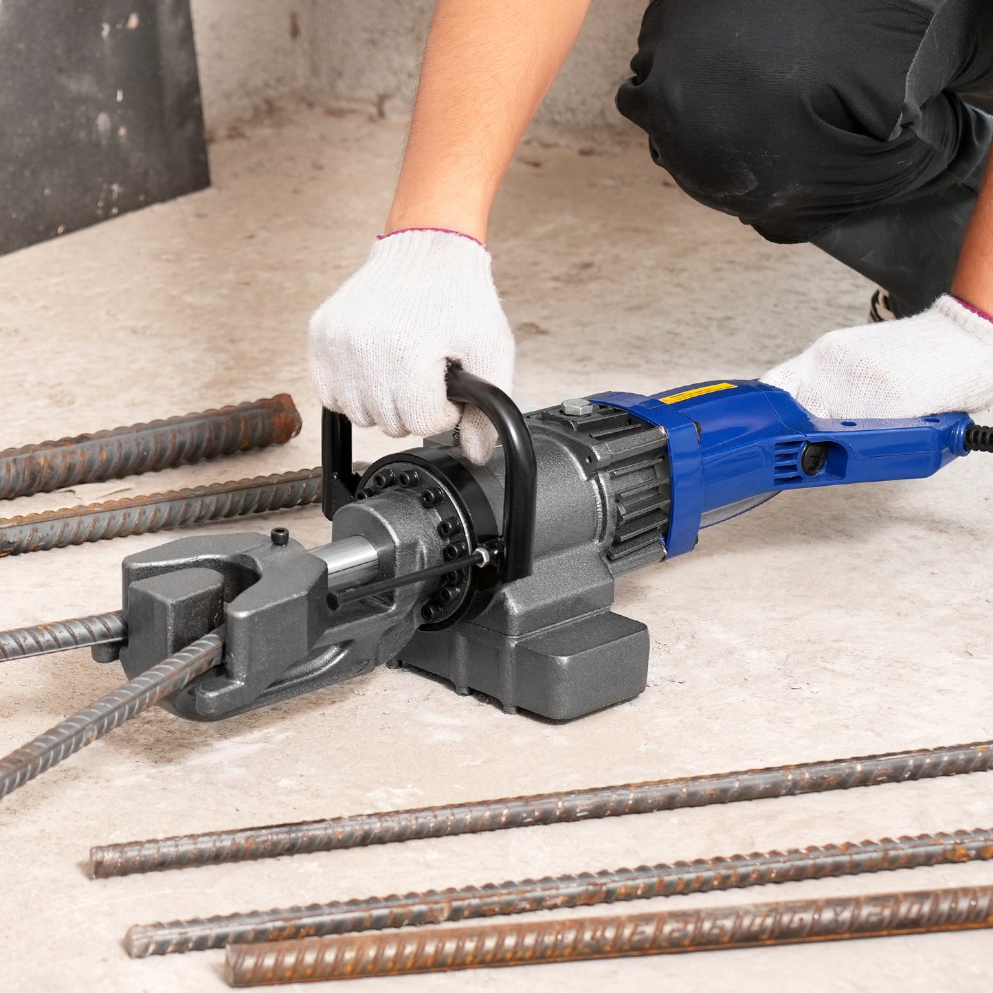Wapeningsbuiger – Staalbuiger – Pijpenbuiger – Buigtang – Hydraulische Buiger – 1000W Motor – Buigt 6-16 mm Staal