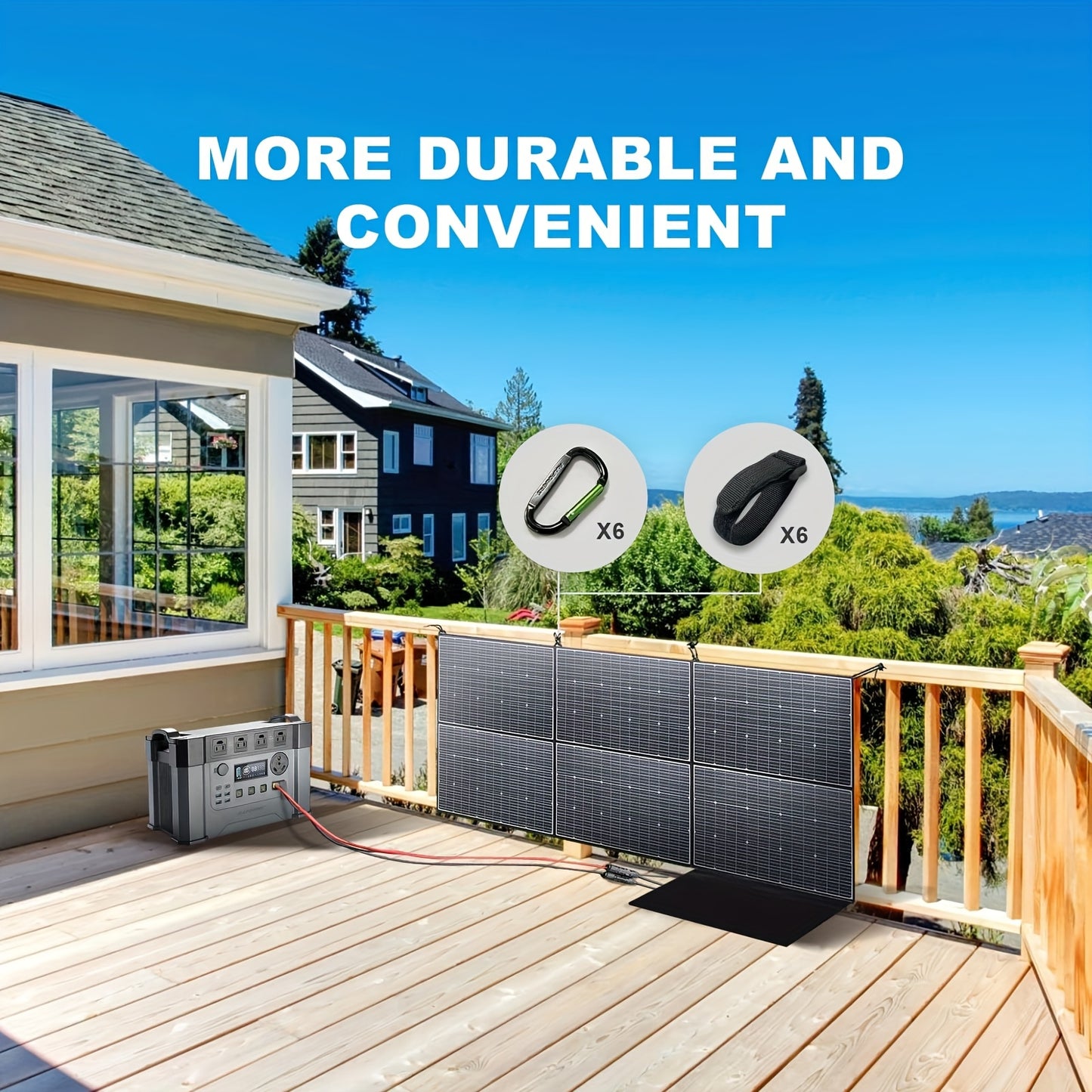 600W Vouwbare Zonnepaneelset – Mobiel Zonnepaneel – Draagbaar Zonnepaneel – Solar Paneel – Monokristallijn Silicium – Hoog Rendement – Compact Design
