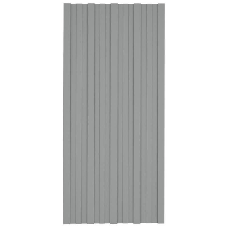 Dakpaneel – Dakplaat – Dakbedekking – Dakplaatset – Dakpanelen – Verzinkt Staal – 36 Stuks – 100x45 cm – Weerbestendig – Duurzaam
