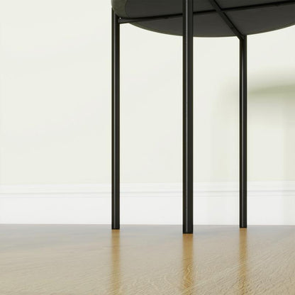 Eetkamerstoel – Stoel – Kuipstoel – Dinerstoel – Keukenstoel – Set Van 4 – Grijs Velours – Stapelbaar – Comfortabele Gevoerde Zitting – Donkerbruine Poten