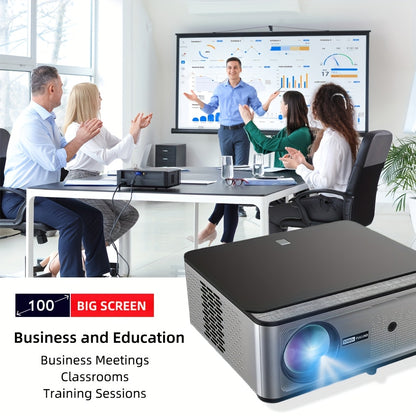 Beamer – Mini Projector – Home Cinema Projector – Draagbare Projector – Smart Projector – Full HD 1080p – WiFi6 Draadloos