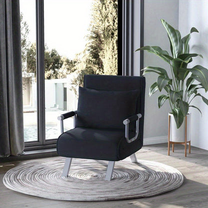 Fauteuil – Lounge Stoel – Leunstoel – Relaxstoel – Woonkamerstoel – Comfortabele Zitervaring – Duurzaam Hardhout en Metaal