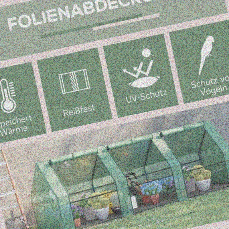 Tuinkas – Kweekkas – Kas – Mini Kas – Plantenkas – Groen – 270x90x90 cm – Staal Frame Met PE Afdekking