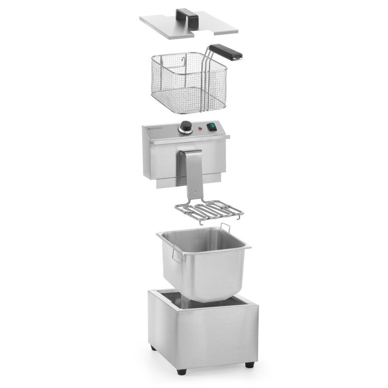 Gastronomic Fryer Mastercook 3.5Kw 230V 8L - Hendi 207208 - QUORE