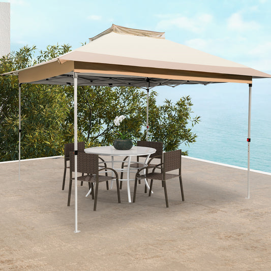 Pop-up Partytent – Vouwtent – Tuin Tent – Schaduw Tent – Evenemententent – 360 x 360 cm – Verstelbare Hoogte & Afneembare Muskietennetten