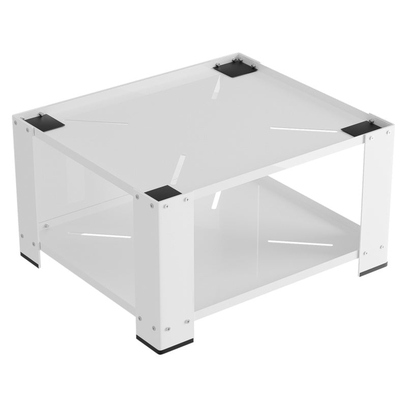 Wasmachine Verhoger – Wasmachine Verhoging – Droger Verhoger – Wasmachine Plint – Wasmachine Frame – Met Verstelbare Opberglade – Draagvermogen Tot 150 Kg – Afmeting 60,6x60,6x40 cm