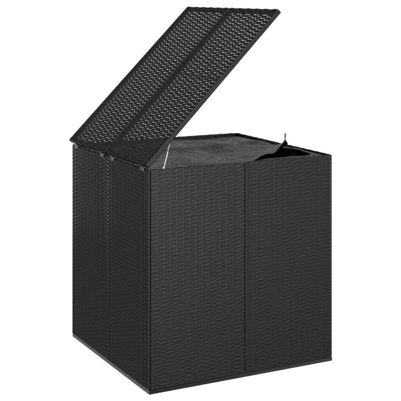 Opbergbox Tuin – Tuinkussenbox – Tuinkist – Kussenbox – Opbergkist – PE-Rattan Materiaal – Grote Capaciteit 100x97,5x104 cm