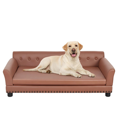 Huisdier slaapbank - Bingopaw - Waterdicht sofa-type honden bed- Huisdier knuffel lounge bed - Met afneembaar kussen - XL - 120 x 78
