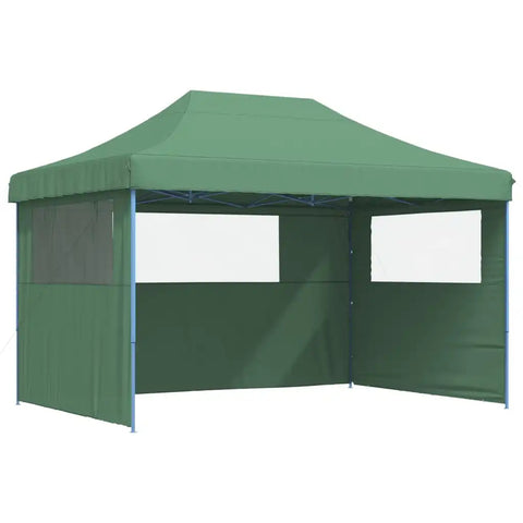 Partytent - Paviljoen - Gemakkelijk op te zetten - Opvouwbaar - Waterdicht - Partytenten - Met zijwanden - 3x4 - Groen