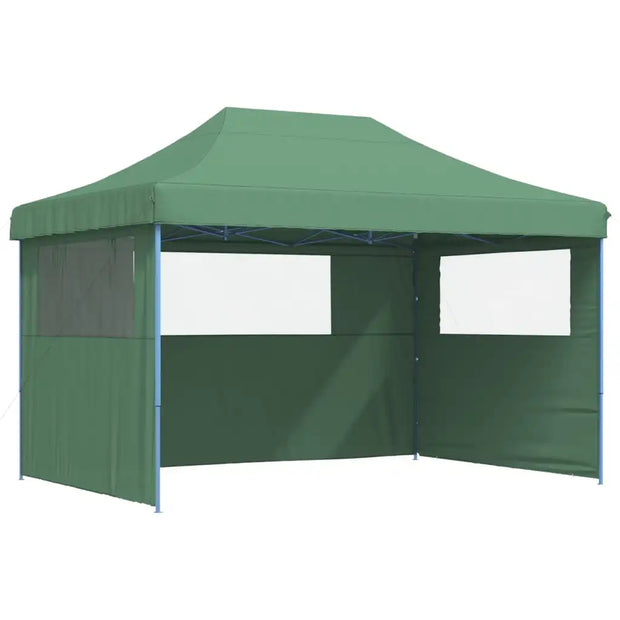 Partytent - Paviljoen - Gemakkelijk op te zetten - Opvouwbaar - Waterdicht - Partytenten - Met zijwanden - 3x4 - Groen