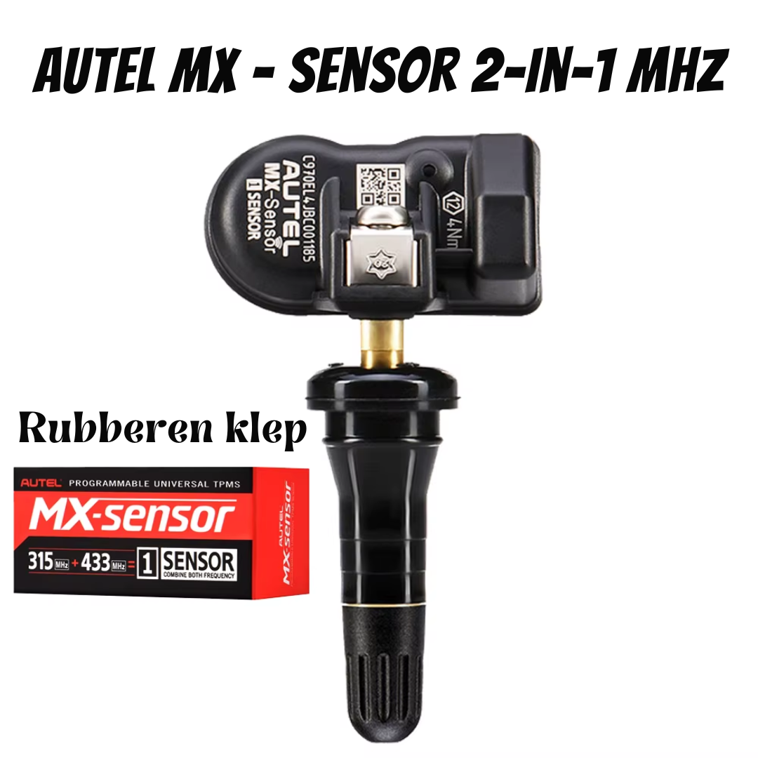Autel - Bandenspanningsmeter - Bandenspanningsmeter - Drukmeter - Rubber - Bandenreparatiegereedschap - Scannerprogrammering - QUORE