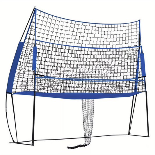 Volleybalnet – Trainingsnet – Oefennet – Volleyball Trainingsnet – Sportnet – Verstelbare Hoogte – Nylon Met Stalen Frame