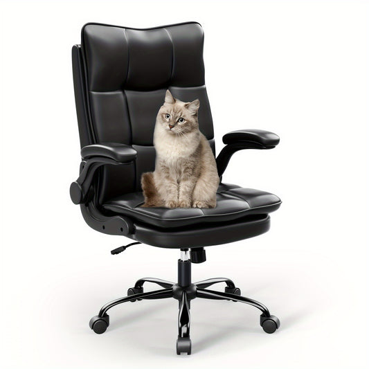 Gamingstoel – Gamestoel – Bureaustoel – Gaming Chair – Game Stoel – Ergonomisch Ontwerp – Verstelbare Hoofdsteun & Lendensteun – Zwart / Grijs – Max. Belastbaar 150 kg