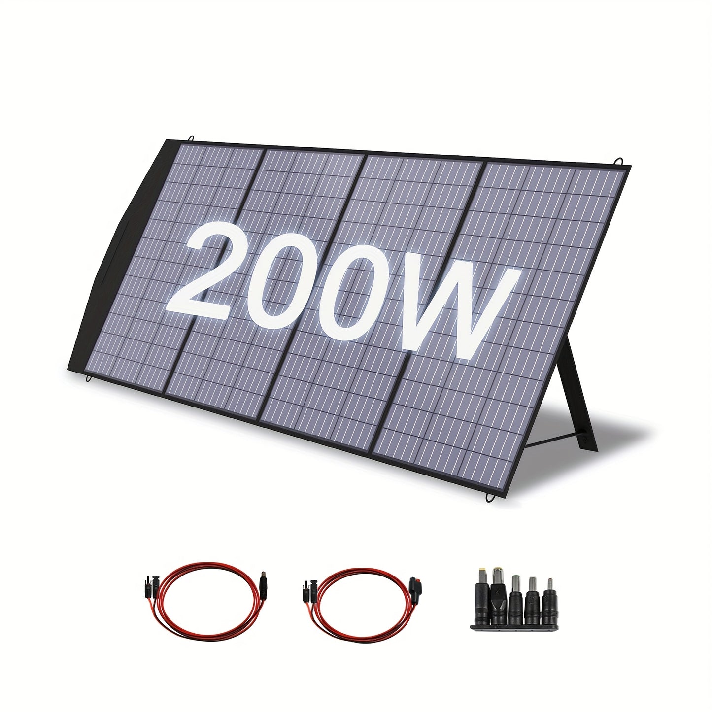 ALLPOWERS 400W/200W/100W Portable Solar Panel Featuring 36V+ Solar Output with XT60/DC Adapter for Power Stations, Solar Generators, Camping, Rvs, Boats, Emergency Power, And Outdoor Gardens.