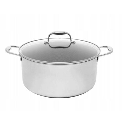BLACK CUBE NON-STICK FRYING PAN 28CM 8.3L FOR COOKING ON GAS