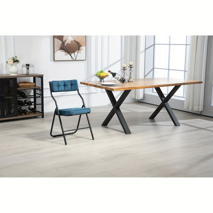 Vouwstoel – Campingstoel – Klapstoel – Kampeerstoel – Tuinstoel – Stalen Frame – Ergonomische Rugleuning & Armleuningen