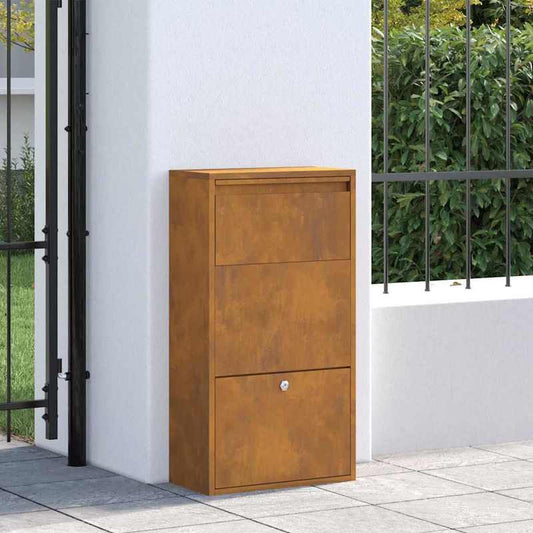Extra Grote Pakketbrievenbus – Pakketbox – Parcel Box – Postbus – Pakketbus – Gegalvaniseerd Staal – Veilig Slot Met Memoryfunctie