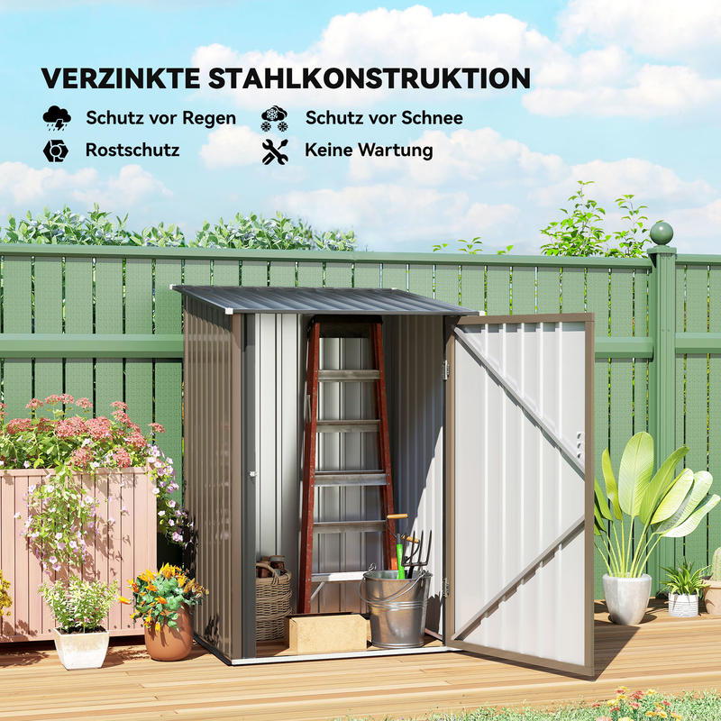 Buitenschuur – Tuinhuisje – Tuinberging – Opbergschuur – Metaalopslag – Weerbestendig – Eenvoudig Demontabel