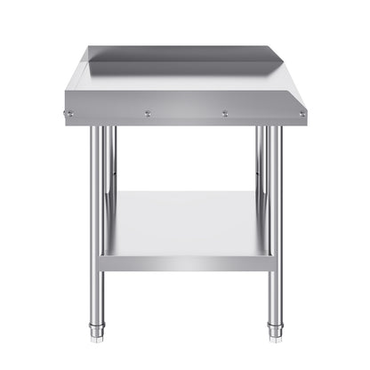 Werkbank – Werktafel – Werkbank Met Opbergruimte – Werkblad – RVS Werkbank – 61x71 cm – Roestvrijstalen, 0,8 mm dik staal