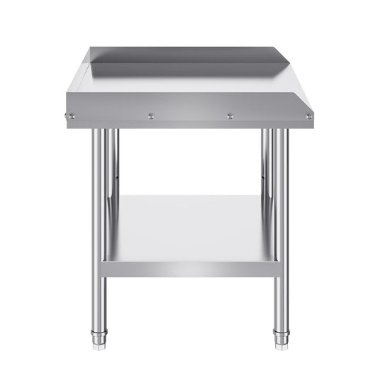 Werkbank – Werktafel – Werkbank Met Opbergruimte – Werkblad – RVS Werkbank – 61x71 cm – Roestvrijstalen, 0,8 mm dik staal