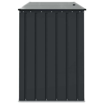 Tuinopbergbox – Tuinkist – Opbergkist – Buitenkast – Opbergbox – Zwart Staal – 151,5 x 82 x 110,5 cm – Stevig & Ruim