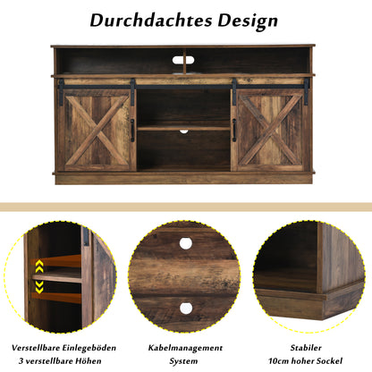 TV Meubel – TV Kast – Entertainmentmeubel – Media-Meubel – TV-Dressoir – Ruim Opbergmeubel – Geschikt voor TV’s tot 65 inch – Stevig Vloermodel