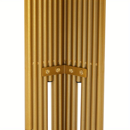 Sidetable – Consoletafel – Wandtafel – Haltafel – Bijzettafel – Mid-Century Modern – Wit MDF Met Gouden Poten – 128x44x80 cm – Draagvermogen 40kg