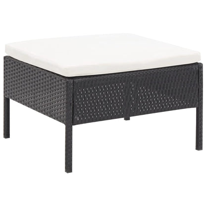 Loungebank – Loungeset – Tuinbank – Outdoor Sofa – 3-Delige Set – Poly Rattan – Weerbestendig Frame – Comfortabele Kussens
