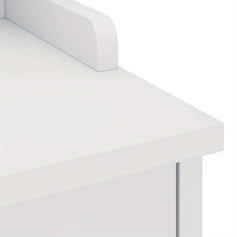 Modern White Solid Pine Hallway Bench with Shoe Storage, 45x40x50cm, Minimalist Design for Entryway or Living Room, Durable and Stylish Organizer for Shoes and Accessories