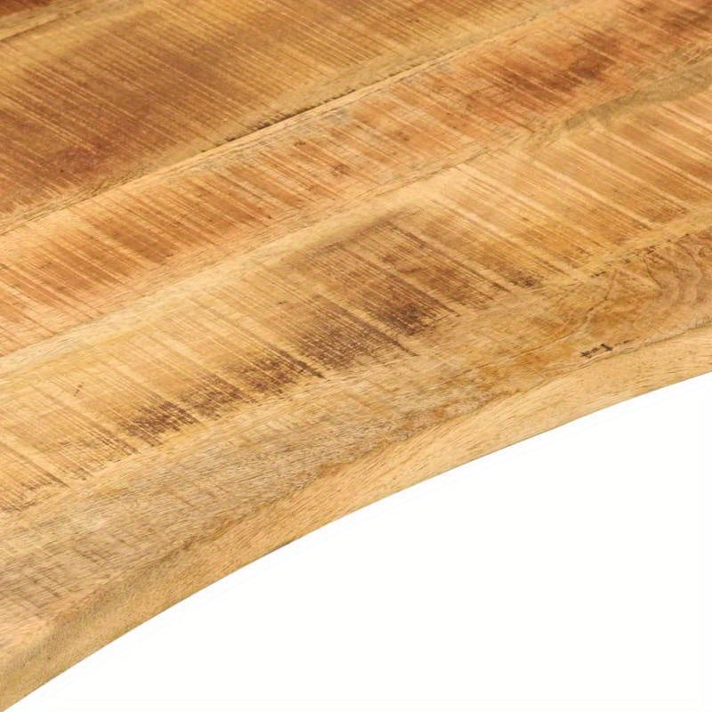 Bureaublad Mangohout – Tafelblad – Werkblad – Bureaublad – Massief Houten Blad – Met Inzet – 160x50x2,5 cm – Duurzaam & Stoer