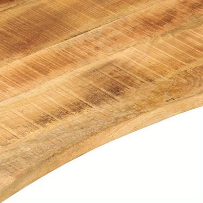 Bureaublad Mangohout – Tafelblad – Werkblad – Bureaublad – Massief Houten Blad – Met Inzet – 160x50x2,5 cm – Duurzaam & Stoer