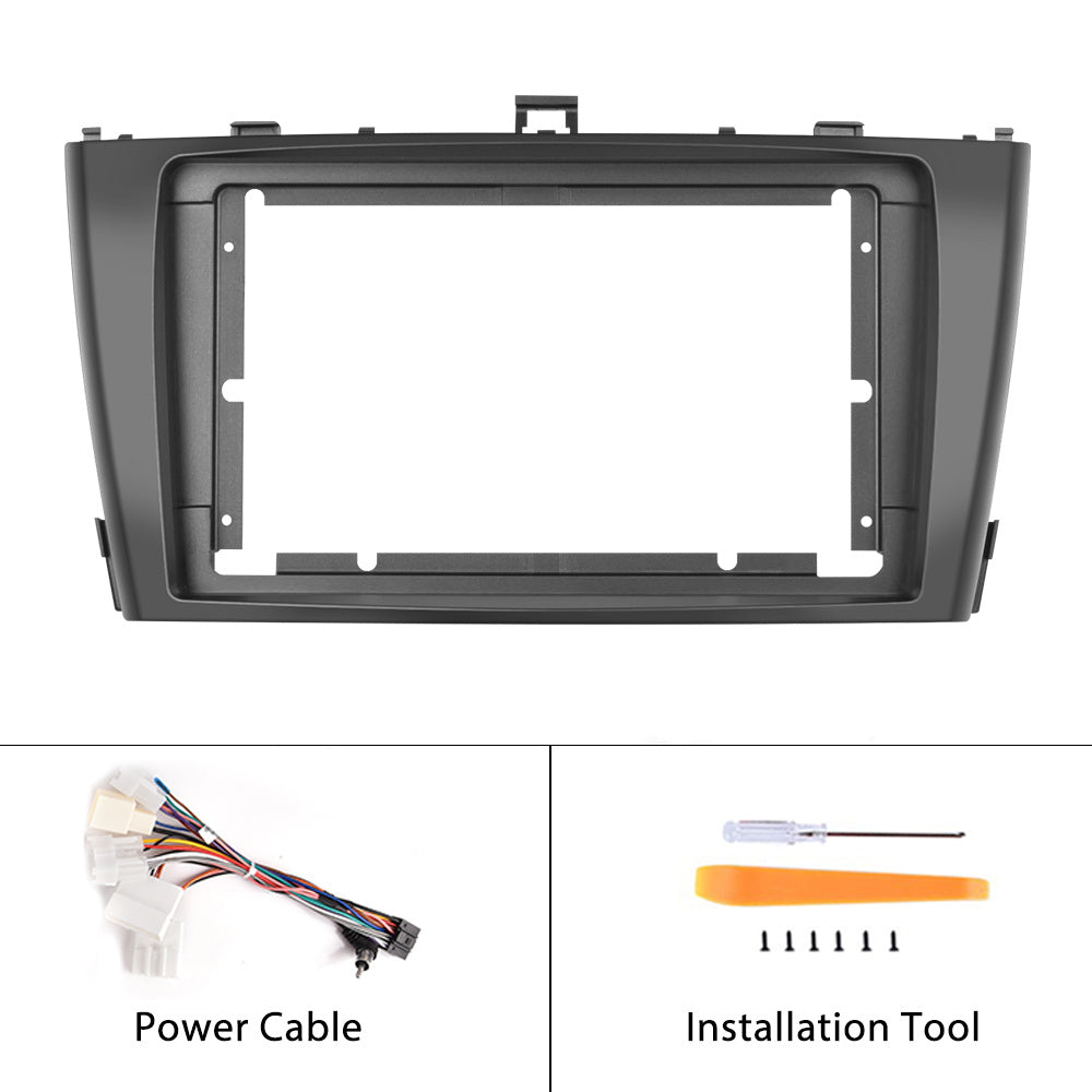Android Autoradio – 2-DIN Multimedia Speler – Touchscreen Navigatie Systeem – Inbouw Radio – DAB+ Radio – 9 Inch Scherm – 4GB RAM 128GB Opslag – Draadloze CarPlay & Achteruitrijcamera