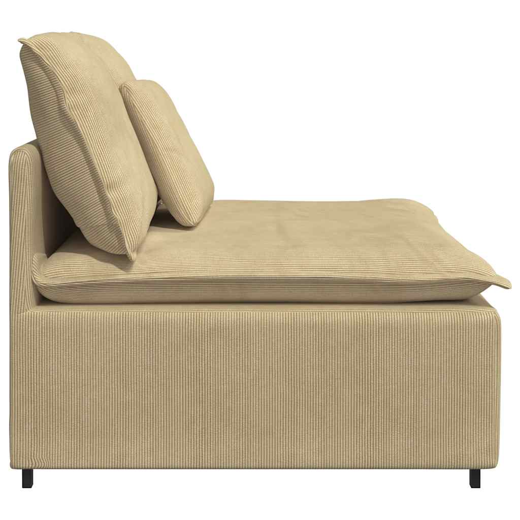 Modulaire Bank – Modulaire Banken – Sofa Element – Zitelement – Bankmodule – Comfortabel Corduroy Polyester – Stevig Metalen Frame
