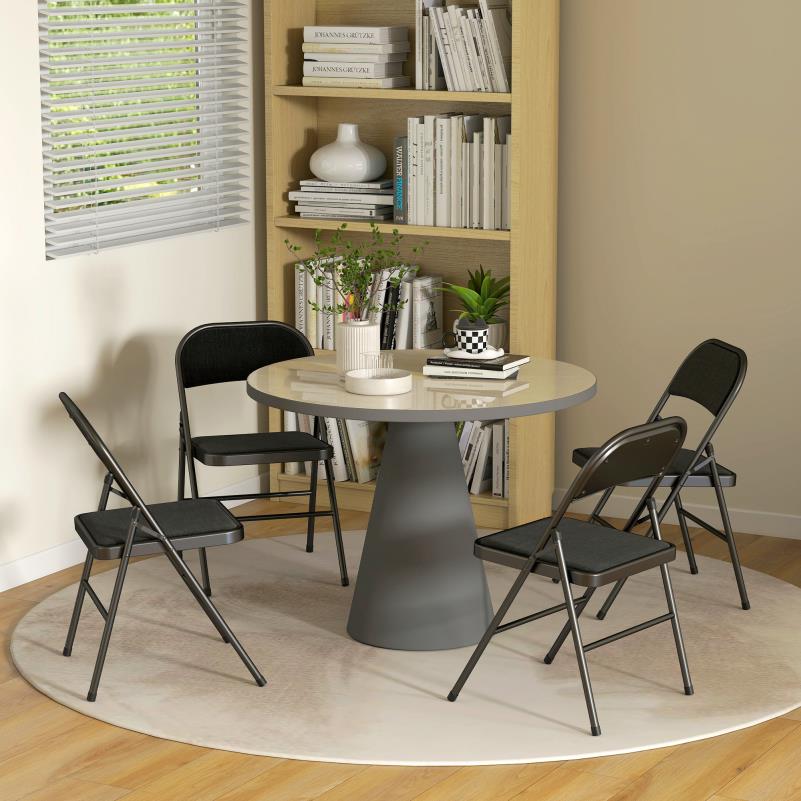 Vouwstoelen – Klapstoelen – Bureaustoelen – Vergaderstoelen – Wachtkamerstoelen – Ergonomisch Ontwerp – Geheugenfoam Zit- en Rugkussen – Sterk Stalen Frame – Compact Opvouwbaar