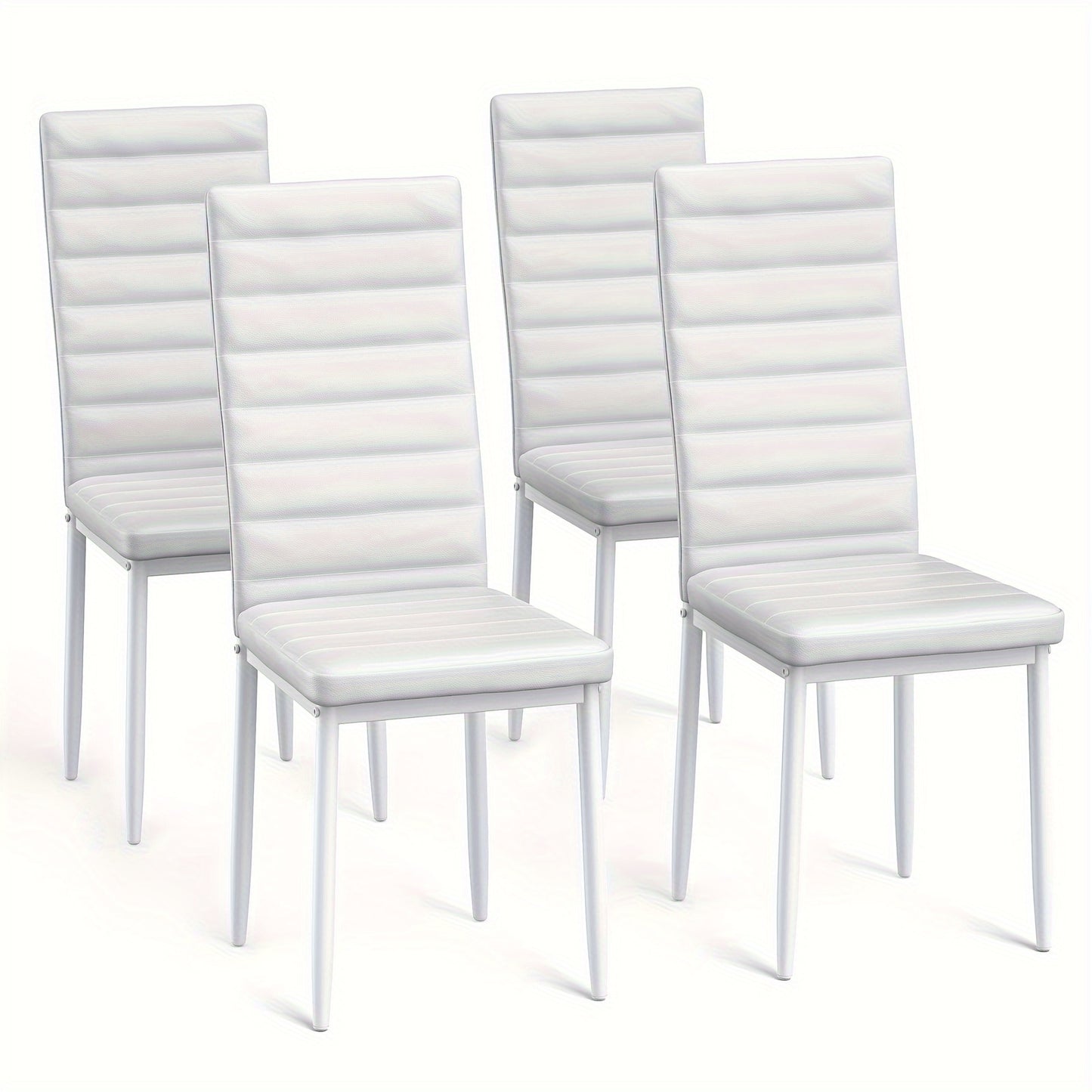 Moderne Eetkamerstoel – Comedor Silla – Sillas Para Comedor – Silla Comedor Moderna – Banquetas Desayunador – Zwart – Zacht Gevoerd – Metaalvrij Frame