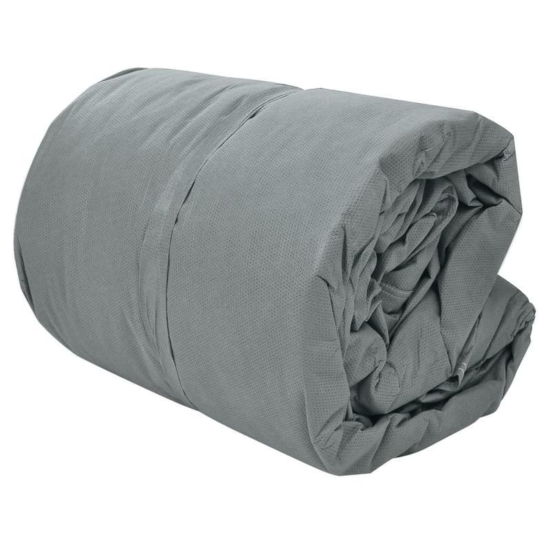 Caravanhoes – Caravanhoes Cover – Camperhoes – Beschermhoes – Trailerhoes – Grijs – 4,27-5,18 m – Waterbestendig Polypropyleen – Verstelbare Bevestigingsbanden