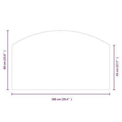 Haardvloerglas – Vloerbeschermer – Glasplaat – Hittebestendig Glas – Haardplaat – 100x60 cm – Duurzaam Transparant Glas - QUORE