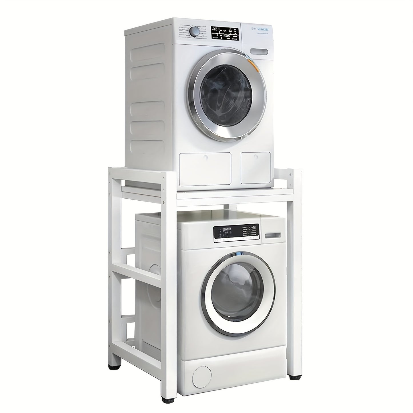 Wasmachineplank – Wasmachineplankje – Opbergrek Wasruimte – Wasmachineblad – Verstelbare Wasmachine Kast – Maximale Draagkracht 350 kg – Hoogte Verstelbaar