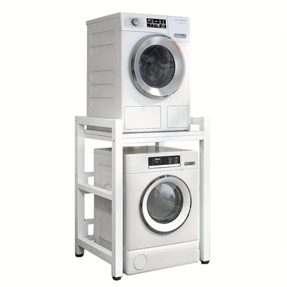 Wasmachineplank – Wasmachineplankje – Opbergrek Wasruimte – Wasmachineblad – Verstelbare Wasmachine Kast – Maximale Draagkracht 350 kg – Hoogte Verstelbaar