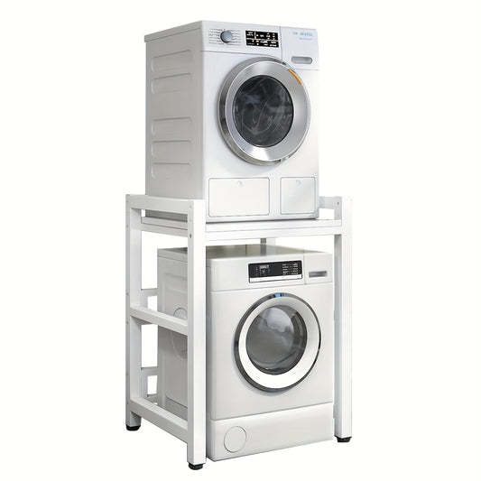 Wasmachineplank – Wasmachineplankje – Opbergrek Wasruimte – Wasmachineblad – Verstelbare Wasmachine Kast – Maximale Draagkracht 350 kg – Hoogte Verstelbaar