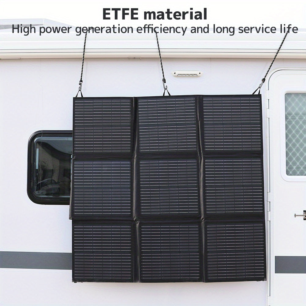 Zonnepaneel – Solar Panel – Opvouwbaar Paneel – Powerbank Oplader – Draagbaar Zonnepaneel – 200W Vermogen – 22,5% Hoog Rendement – Lichtgewicht met XT60 en DC Aansluitingen