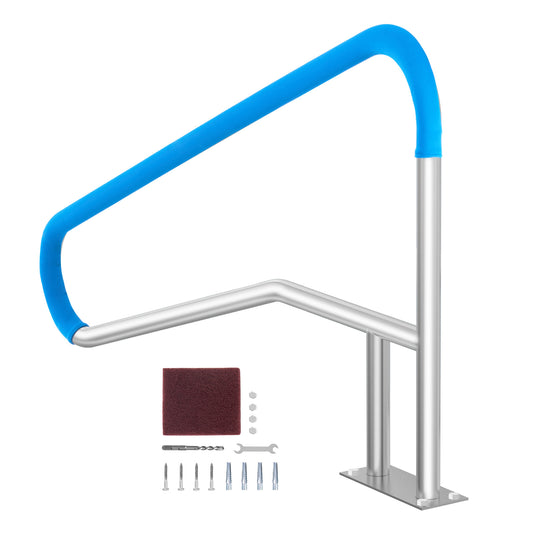 Zwembadbeugel – Zwemtrap Beugel – Pool Handrail – Zwembadafdichting – Spa Handgreep – 54 x 36 Inch – Roestvrij Staal 304 – UV-Bestendige Coating